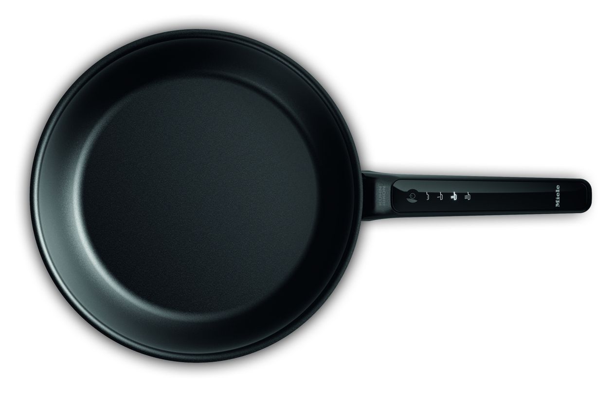 KMBP8528 M Sense Bratpfanne (28 cm) mit Antihaftbeschichtung  (Edelstahl, Schwarz) 