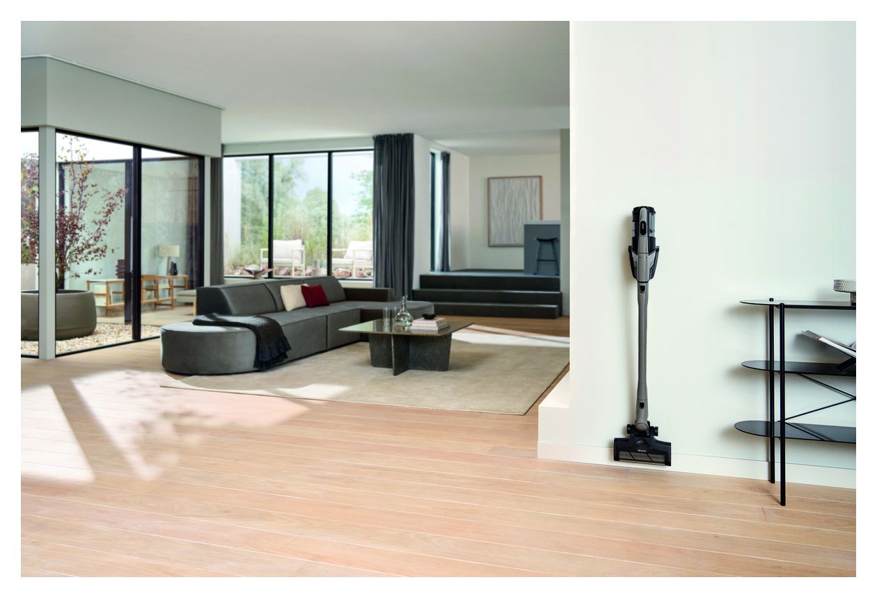 Triflex HX3 Hardfloor Handstaubsauger Beutellos bis 70 min Laufzeit 25,2 V HEPA  (Grau) 