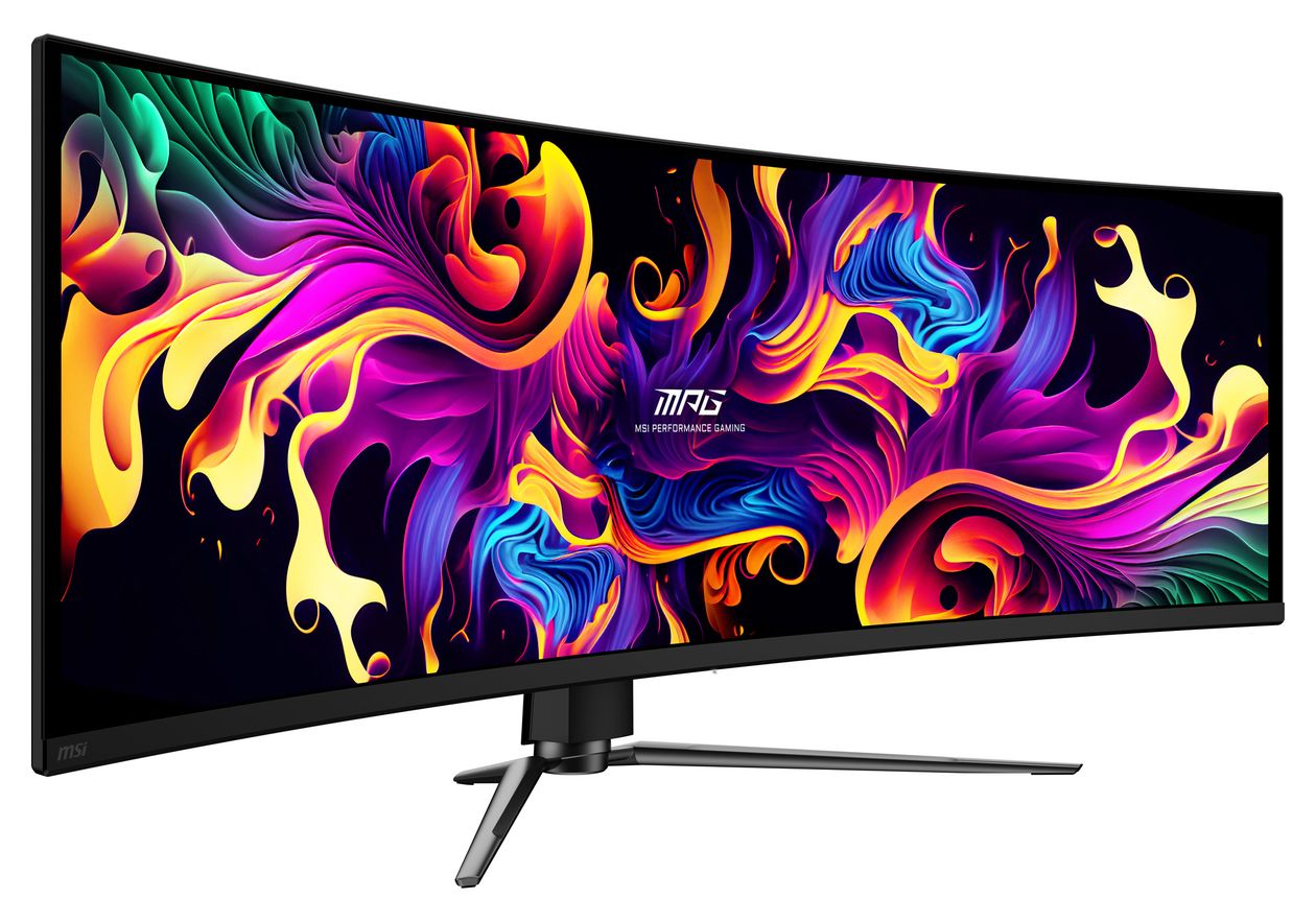 MPG 491CQPXDE QD-OLED Quad HD Monitor 124,5 cm (49 Zoll) 32:9 0,03 ms 250 cd/m²  (Schwarz) 