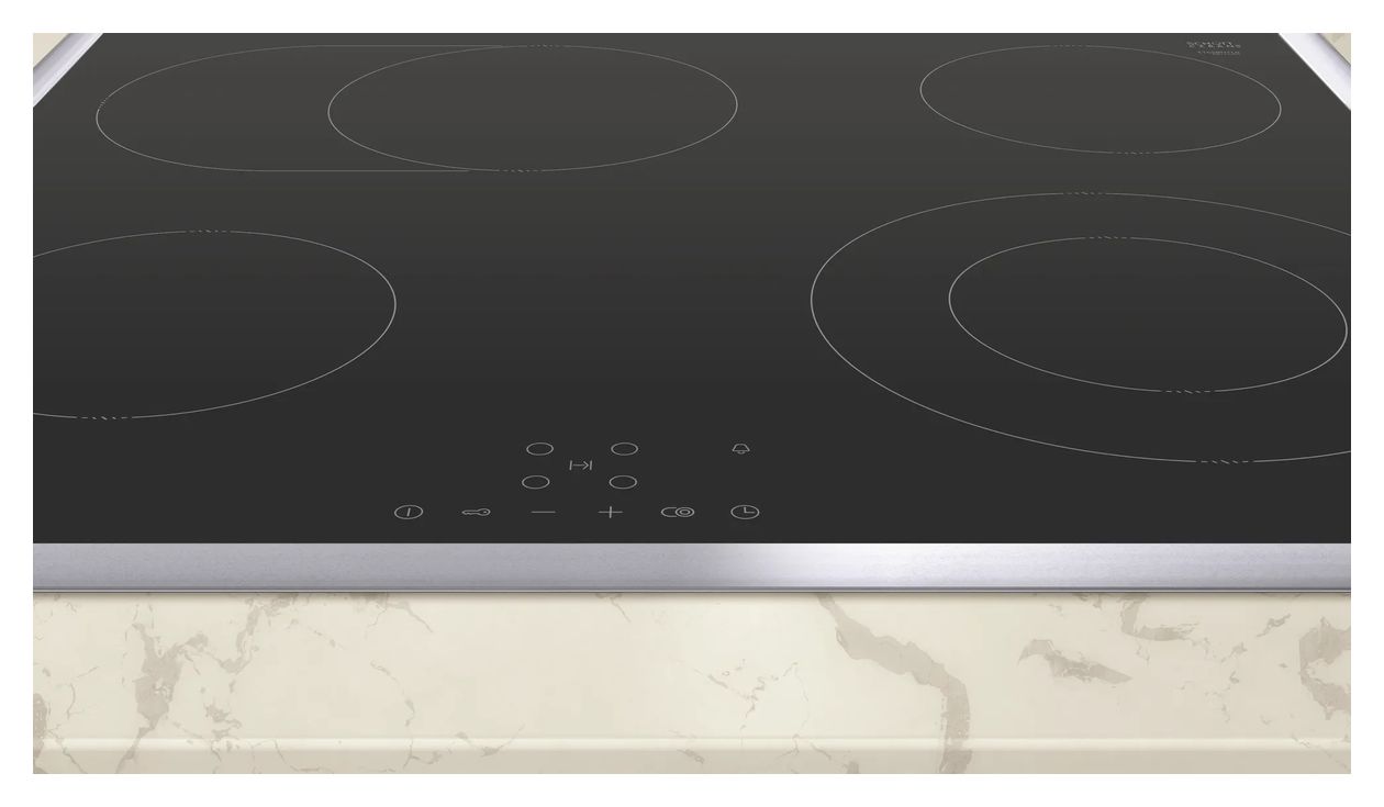 BTX46PB0 (B2CCJ7AK3 + T16SBN1L0) Backofen-Set groß AutoClean EasyClean mit autarkem 60 cm Glaskeramik Kochfeld 