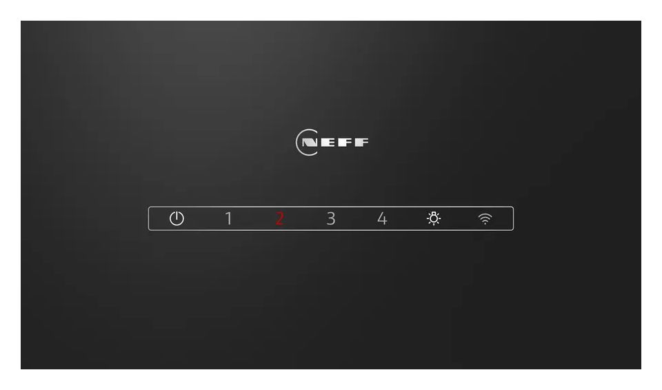 D88IAN2S0 Abluft/Umluft Dunstabzugshaube/Esse Wand (Schwarz) 