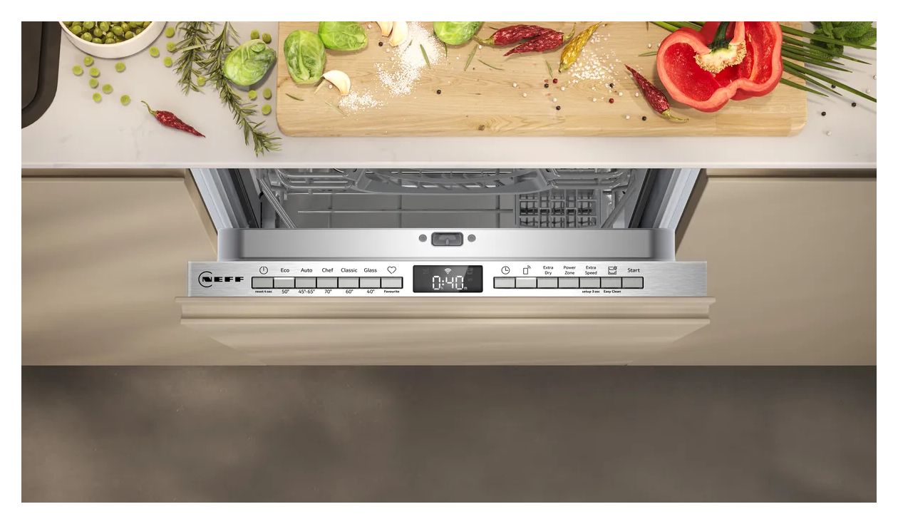 N30 S853HKX20E 45 cm Geschirrspüler vollintegriert (ohne Front) Leise 10 Maßgedecke aquaStop Funktion Wärmetauscher 