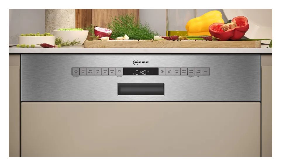 N50 S145EVS04E 60 cm Geschirrspüler vollintegriert (ohne Front) Leise 14 Maßgedecke aquaStop Funktion Wärmetauscher 