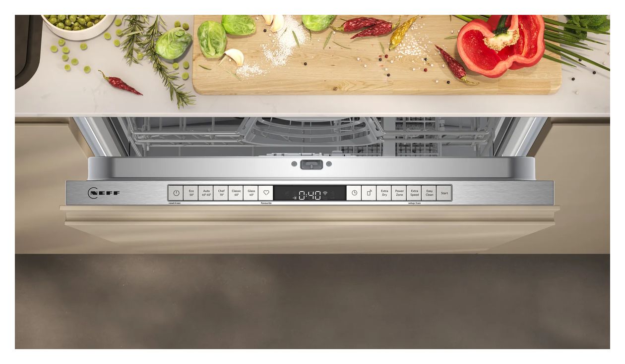 N50S175HTX06E 60 cm Geschirrspüler vollintegriert (ohne Front) Leise 13 Maßgedecke aquaStop Funktion Wärmetauscher 