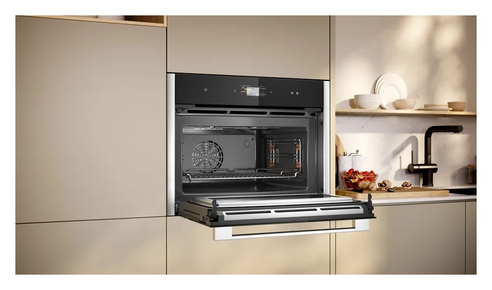N90 C24MS31N0 Einbaubackofen kompakt AutoClean Mikrowelle 