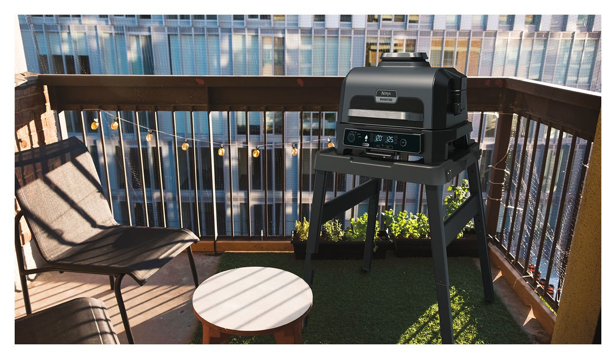 OG850EU Woodfire Pro XL Outdoor Grill und Smoker 1 Zone(n) 1700 W  (Schwarz, Grau) 