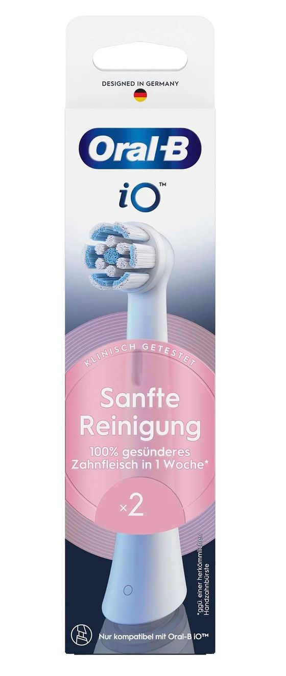 iO Sanfte Reinigung Aufsteckbürsten 