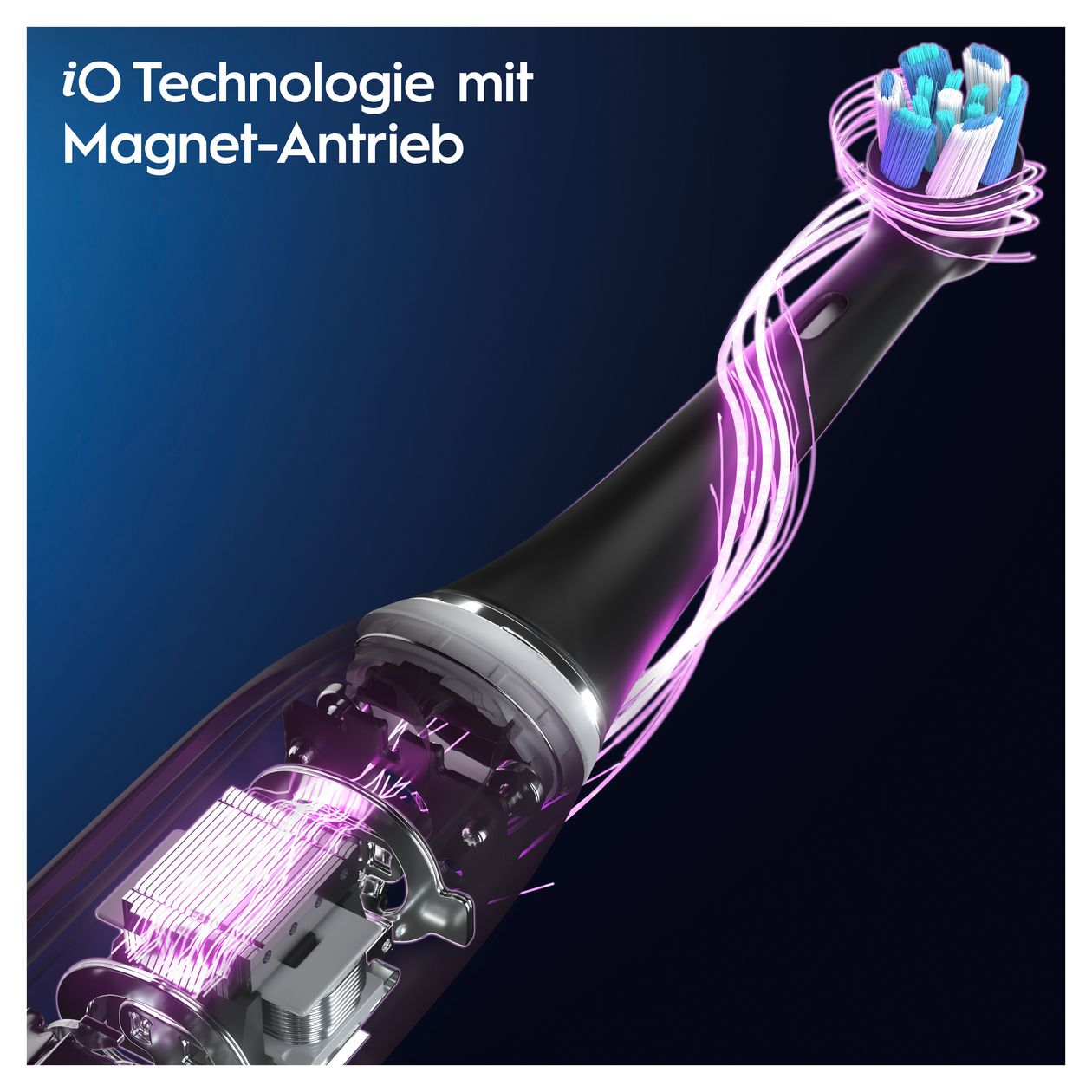 iO Series 10 Rotierende-vibrierende Zahnbürste für Erwachsene  (Weiß) 