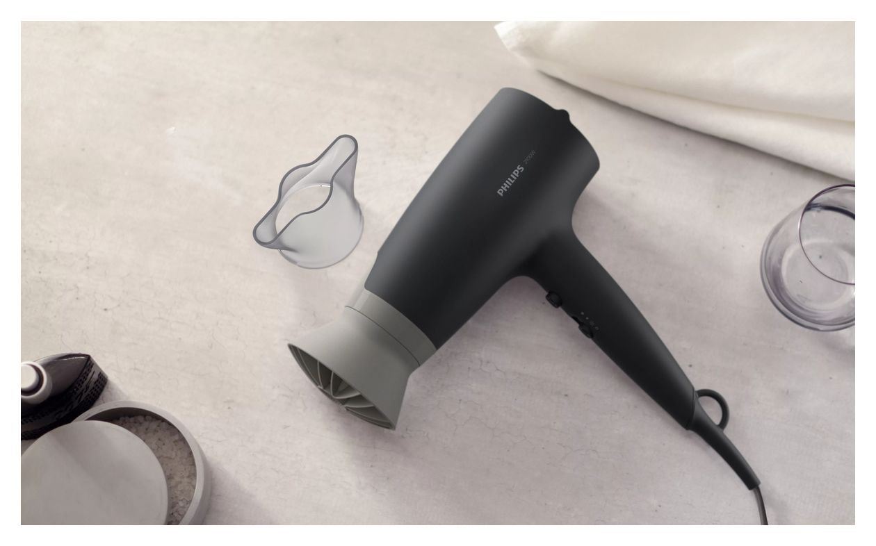 BHD351/10 ThermoProtect Haartrockner 2100 W  (Grau) 