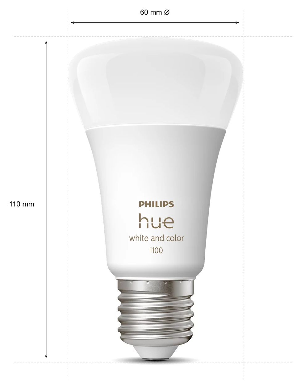 Hue White & Color Ambiance Starter-Set: E27 A60 Doppelpack LED Set für intelligente Beleuchtung Multi AC 