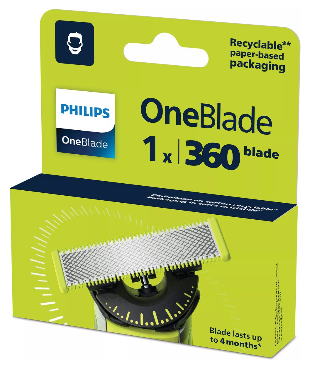 OneBlade QP410/50 Ersatzklinge 360 