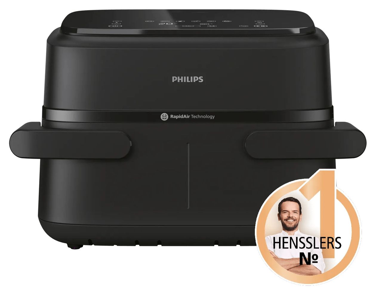 Series 1000 NA150/00 Doppel Heißluftfritteuse 7 l 2450 W  (Schwarz) 