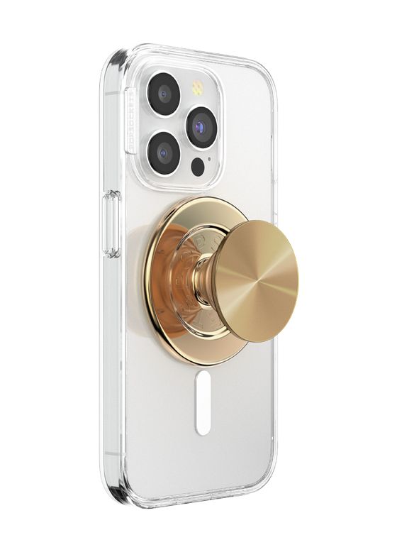 PopGrip MagSafe Radial Gold Aluminum Fingerring für Apple iPhone 12+  (Gold) 