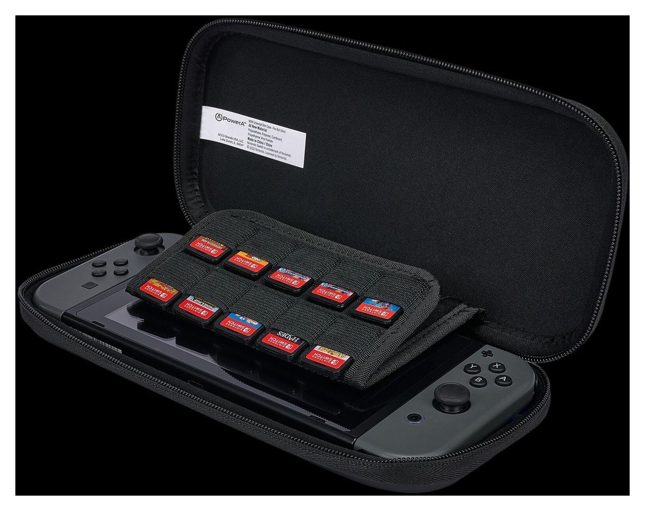 Slim Case Gaming-Controllergehäuse Nintendo Switch  (Rot, Weiß) 