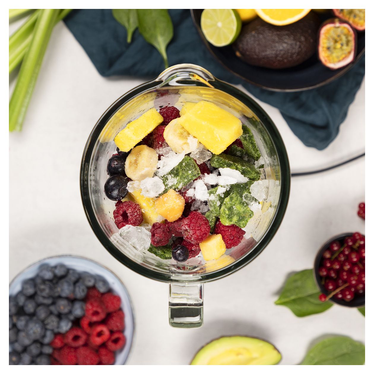 212091 1,5 l Standmixer 4 Geschwindigkeiten 1000 W  (Stahl) 