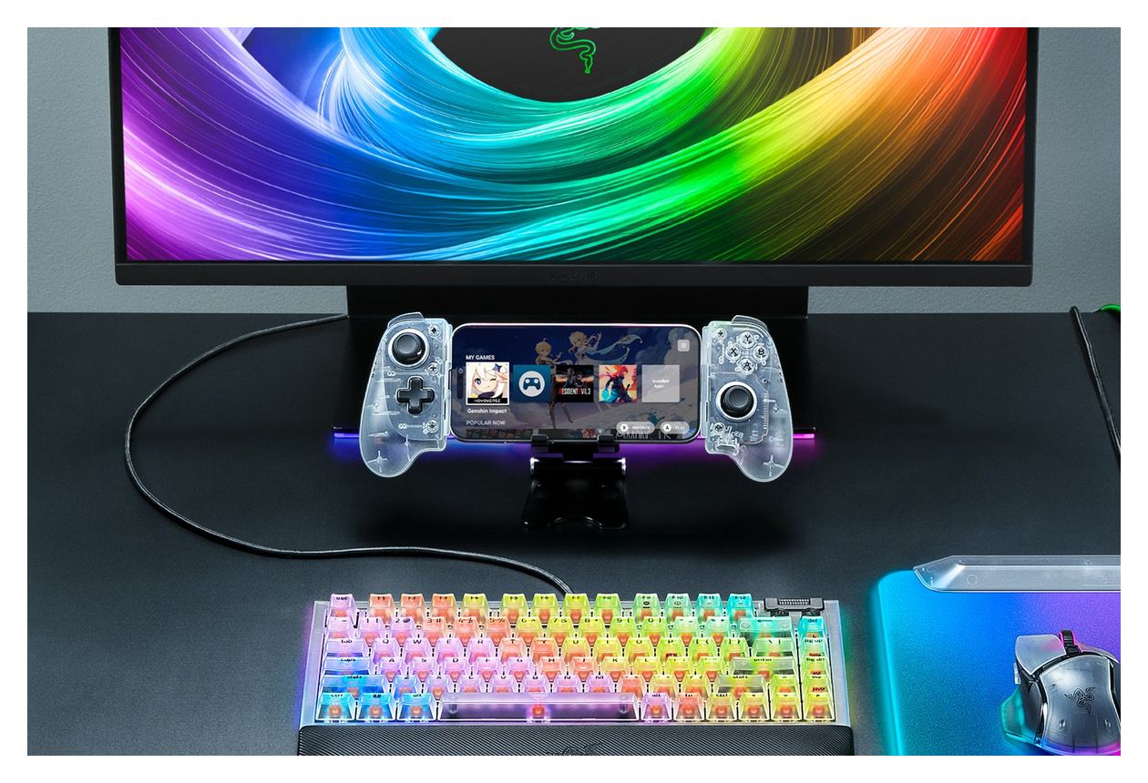 Kishi V3 Analog Gamepad für Android, iOS  (Weiß) 