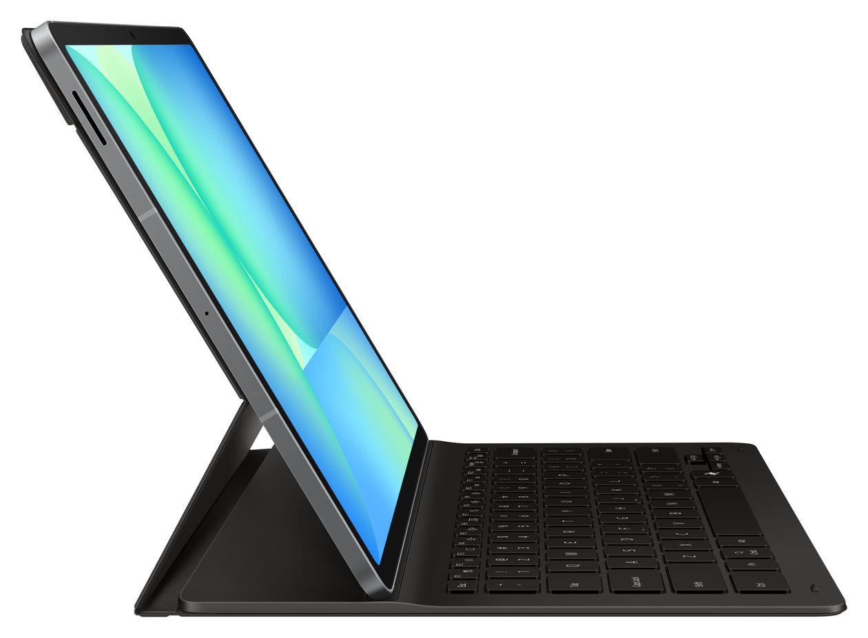 Book Cover Keyboard Slim für Samsung Galaxy Tab S10 FE+  (Schwarz) 