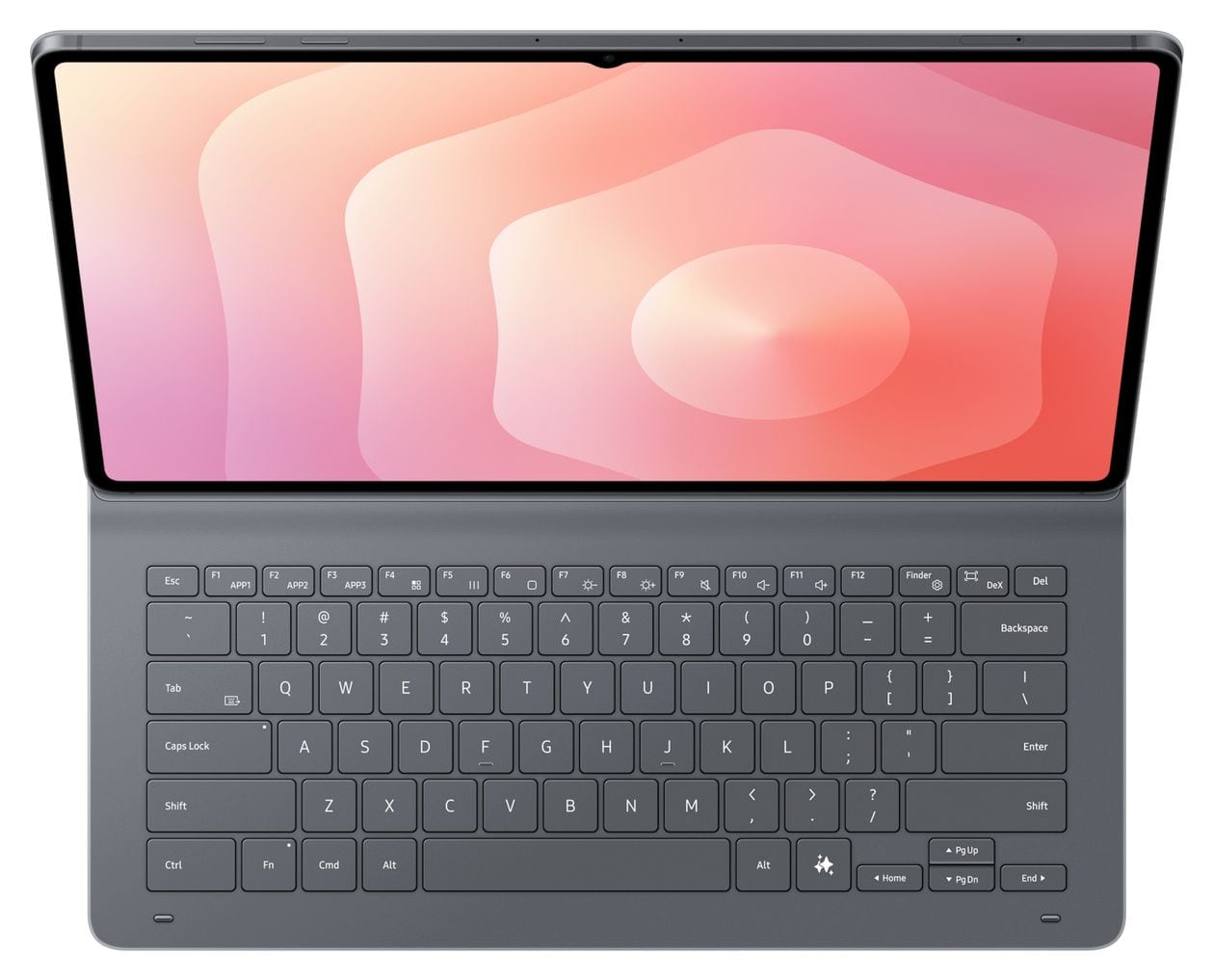 Book Cover Keyboard Slim Folio für Samsung Galaxy Tab S11 Ultra bis 37,1 cm (14.6") (Schwarz) 