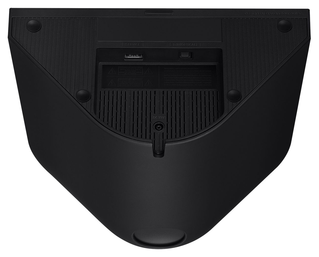 Music Studio 5 HW-LS50H/ZG Wlan Lautsprecher mit Bluetooth  (Schwarz) 