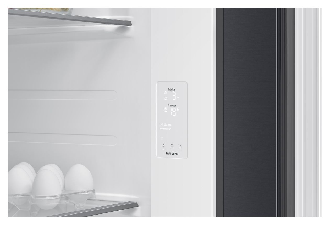 RS80F67KCF Side-by-Side Kühl-/ Gefrierkombination 409 l / 225 l 226 kWh NoFrost 1780 mm x 912 mm  (Schwarz) 