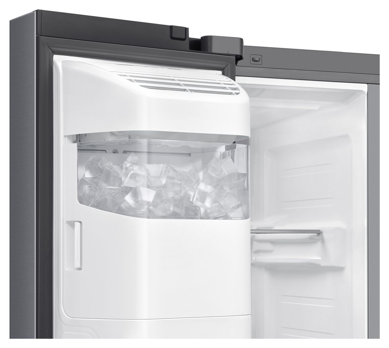 RS90F65EDT Side-by-Side Kühl-/ Gefrierkombination 420 l / 220 l 349 kWh 1784 mm x 912 mm  (Edelstahl) 