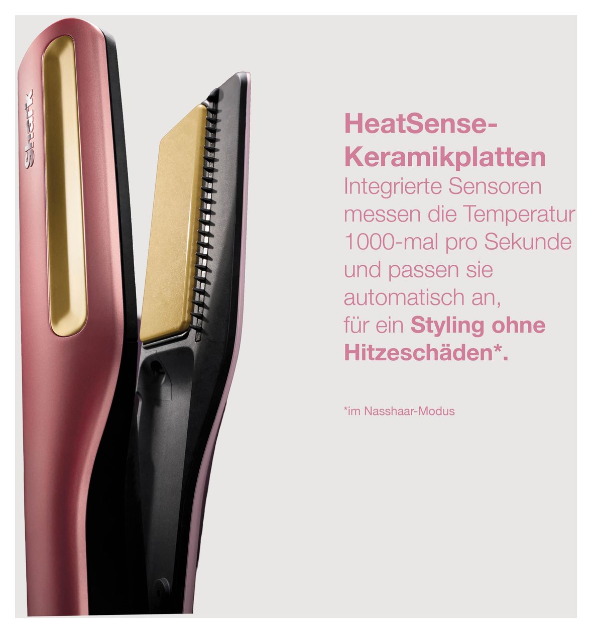 HT401EUPK SilkiPro Straight Multistyler 1000 W  (Pink) 