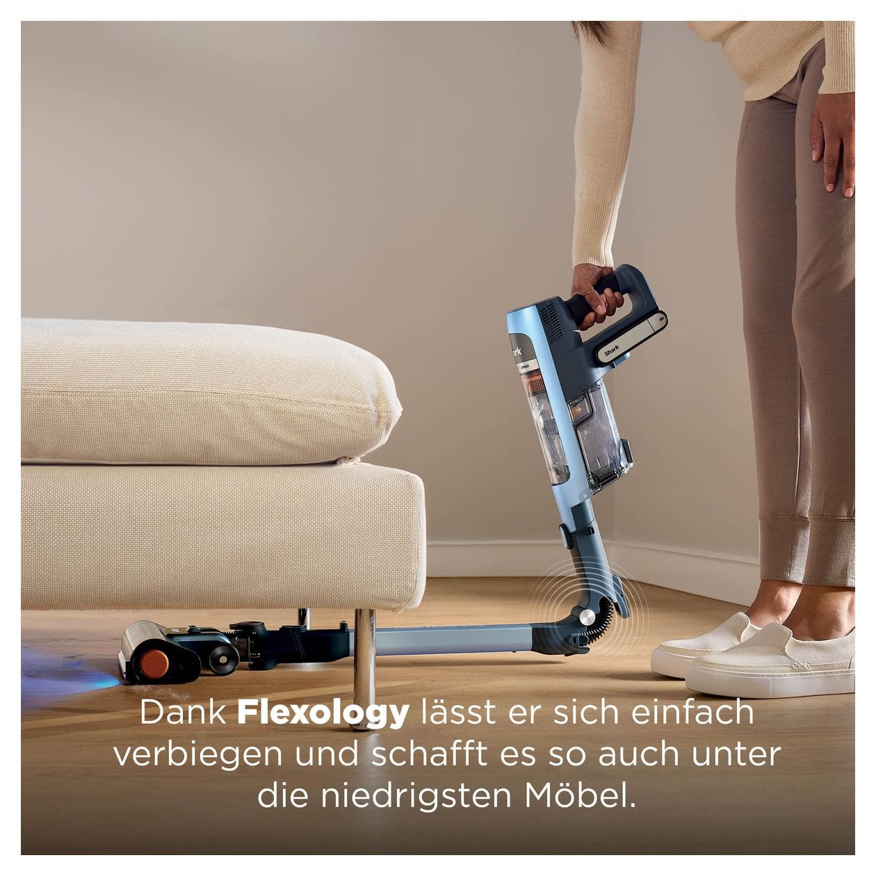 IA3244EUT Handstaubsauger Beutellos bis 60 min Laufzeit HEPA, Schaum  (Blau) 