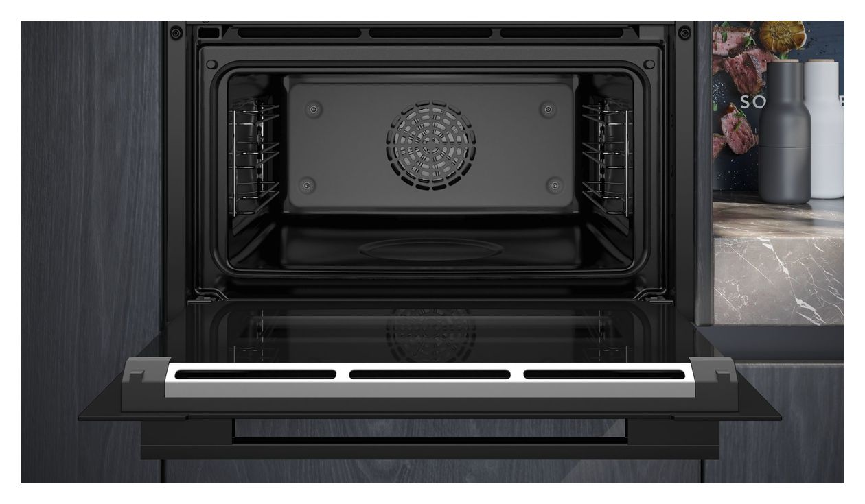 CS736G1B1 Einbaubackofen kompakt Dampfgaren AutoClean 