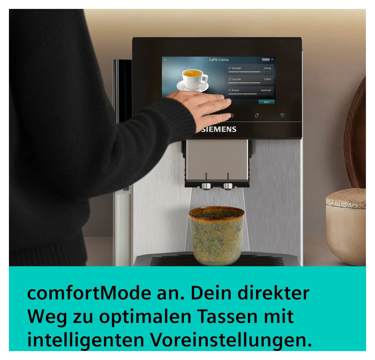 EQ900 plus TQ927FZ3 iAroma Kaffeevollautomat 19 bar 2,3 l 270 g (stainless steel) 