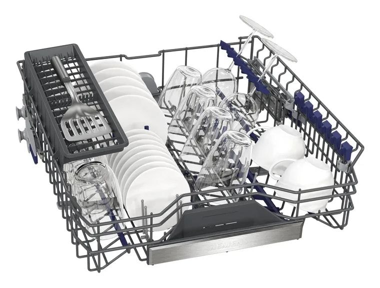 extraKlasse SX65EXS0BD 60 cm Geschirrspüler vollintegriert (ohne Front) Sehr leise 13 Maßgedecke aquaStop Funktion Wärmetauscher 