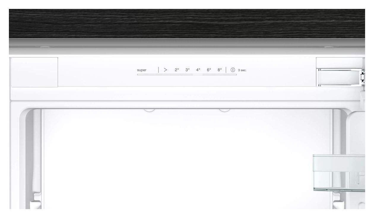 iQ100 KI85NNFE0 150 l / 99 l 177,5 cm Einbau Kühl-/Gefrierkombination 239 kWh NoFrost 