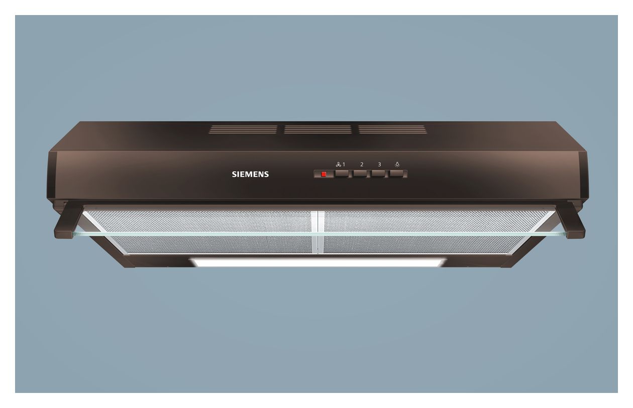 iQ100 LU63LCC40 Abluft/Umluft Dunstabzugshaube/Esse Unterbau 60 cm (Braun) 