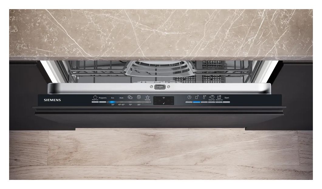 iQ100 SX61IX14TE 60 cm Geschirrspüler vollintegriert (ohne Front) Leise 13 Maßgedecke aquaStop Funktion 