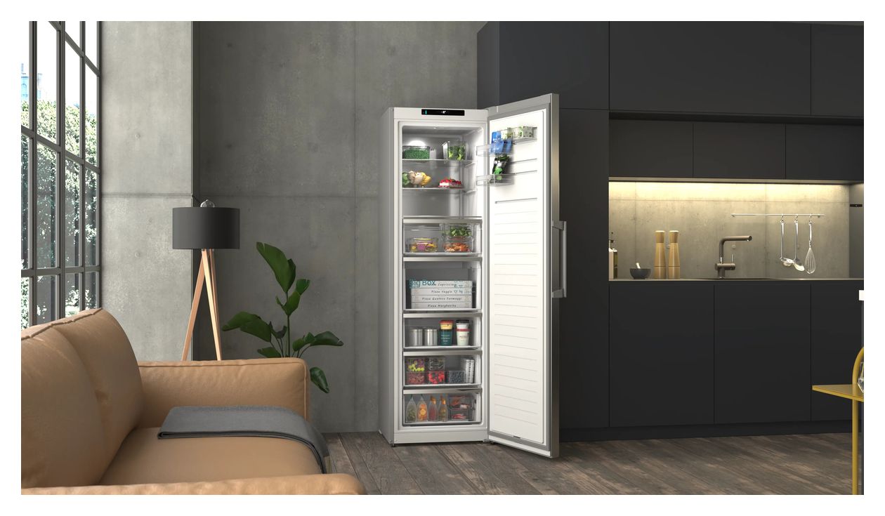 iQ300 GS36NVICG 334 l Gefrierschrank 171 kWh Jahr NoFrost  (Stahl) 