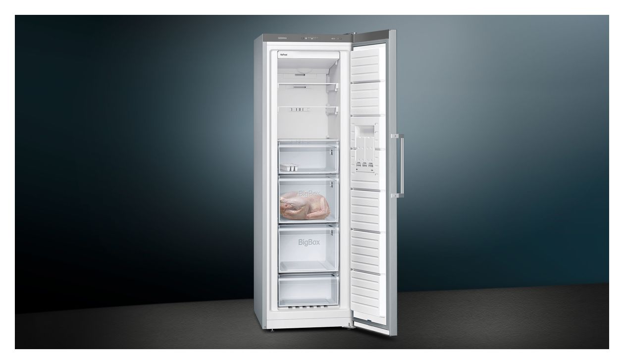 iQ300 GS36NVIEP 242 l Gefrierschrank 234 kWh Jahr NoFrost  (Edelstahl) 