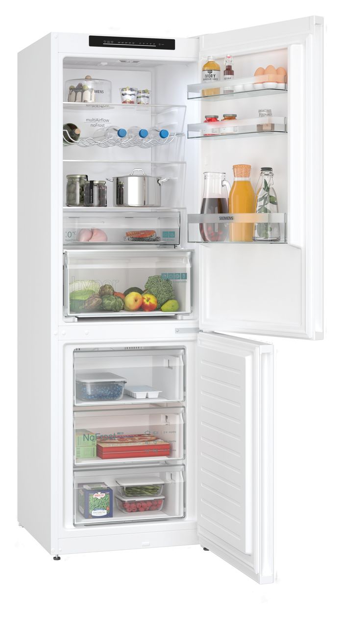 iQ300 KG36N2WCF 218 l / 103 l Kühl-Gefrierkombi freistehend 159 kWh Jahr  (Weiß) 
