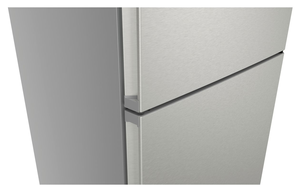 iQ300 KG49NVIBG 311 l / 129 l Kühl-Gefrierkombi freistehend NoFrost 142 kWh Jahr  (Edelstahl) 