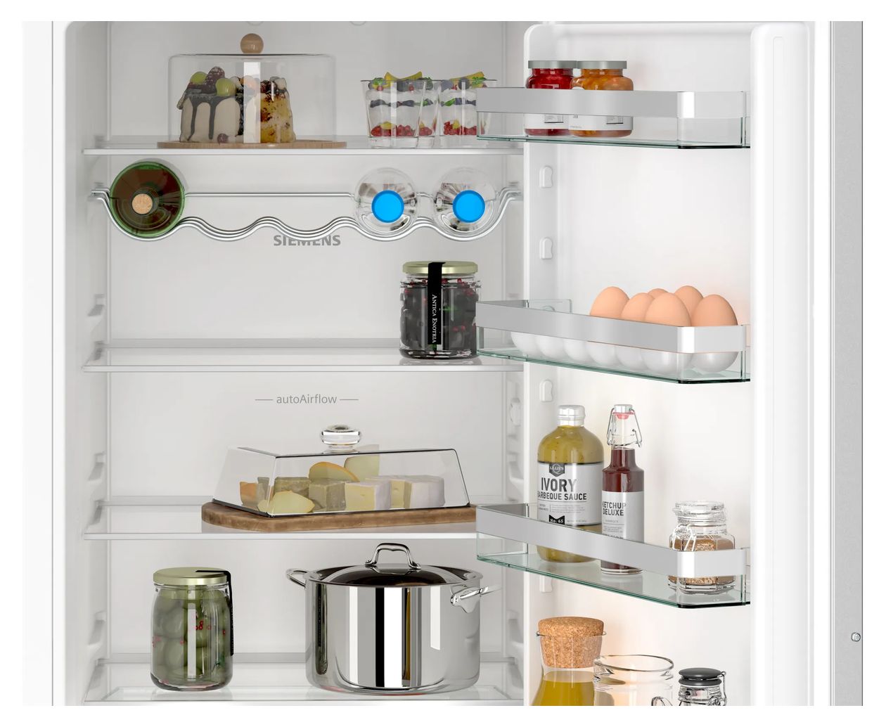 iQ300 KI96NVFD0 215 l / 75 l 194 cm Einbau Kühl-/Gefrierkombination 184 kWh NoFrost 