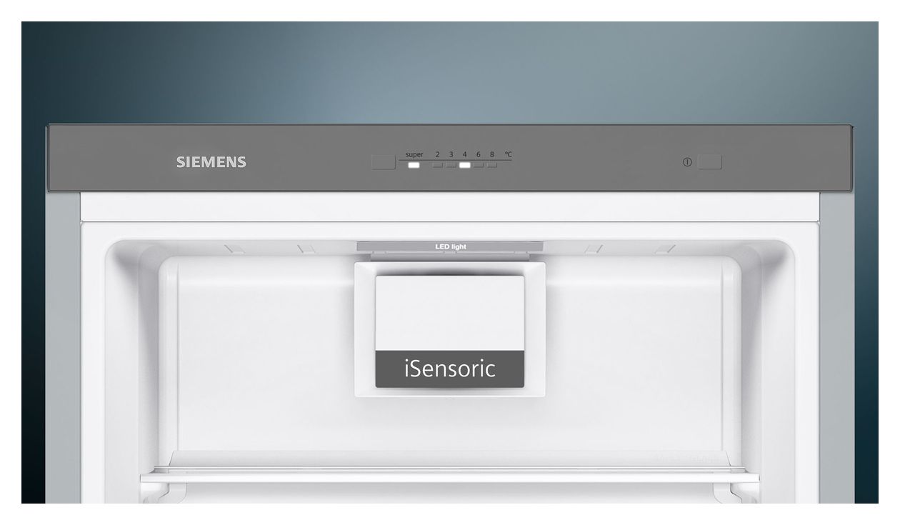 iQ300 KS36VVIEP 346 l / 346 l Kühlschrank freistehend EEK: E 116 kWh Jahr  (Edelstahl) 