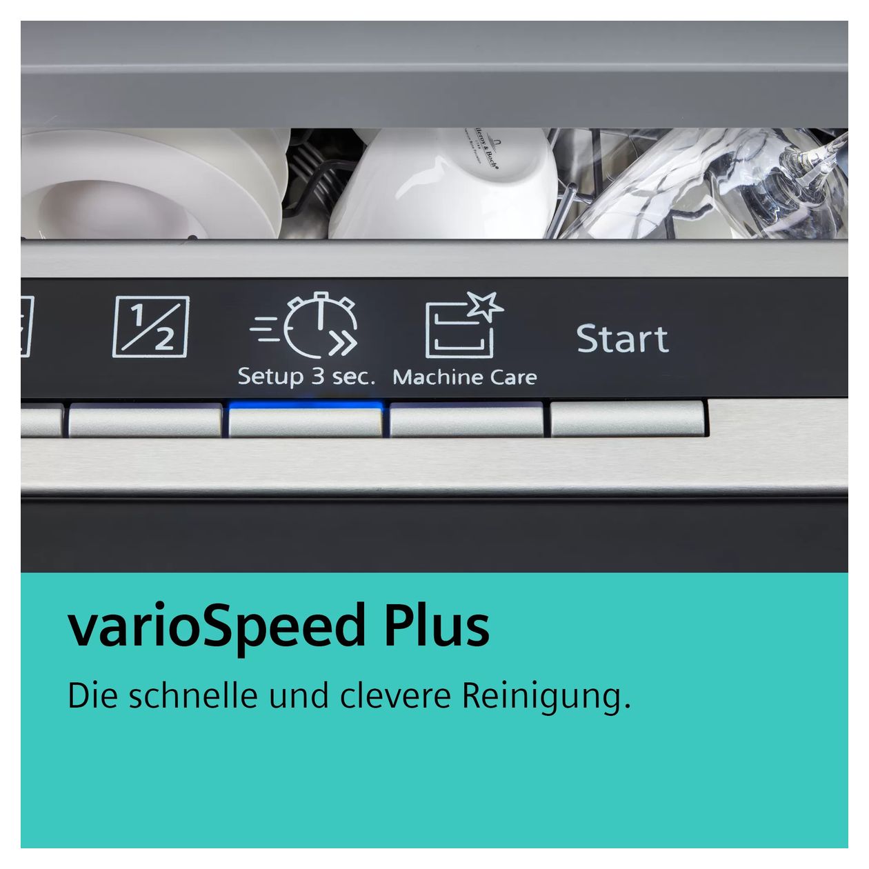 iQ300 SN23EI03KE 60 cm Geschirrspüler freistehend Sehr leise 13 Maßgedecke aquaStop Funktion 