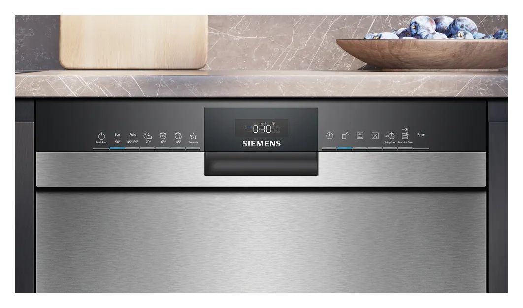 iQ300 SN43HS03TE 60 cm Geschirrspüler unterbaufähig Leise 13 Maßgedecke aquaStop Funktion Wärmetauscher 