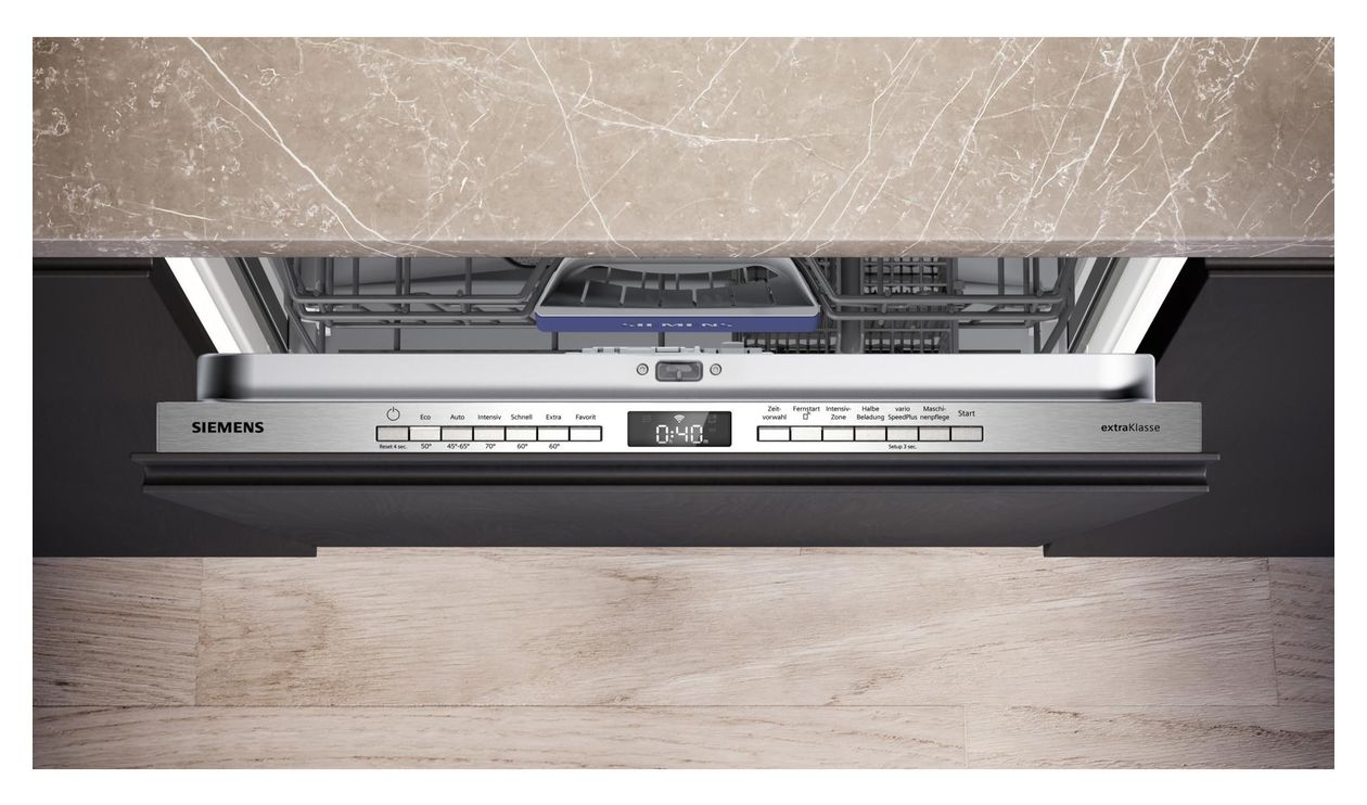 iQ300 SN63EX03UD 60 cm Geschirrspüler vollintegriert (ohne Front) Leise 13 Maßgedecke aquaStop Funktion Wärmetauscher 