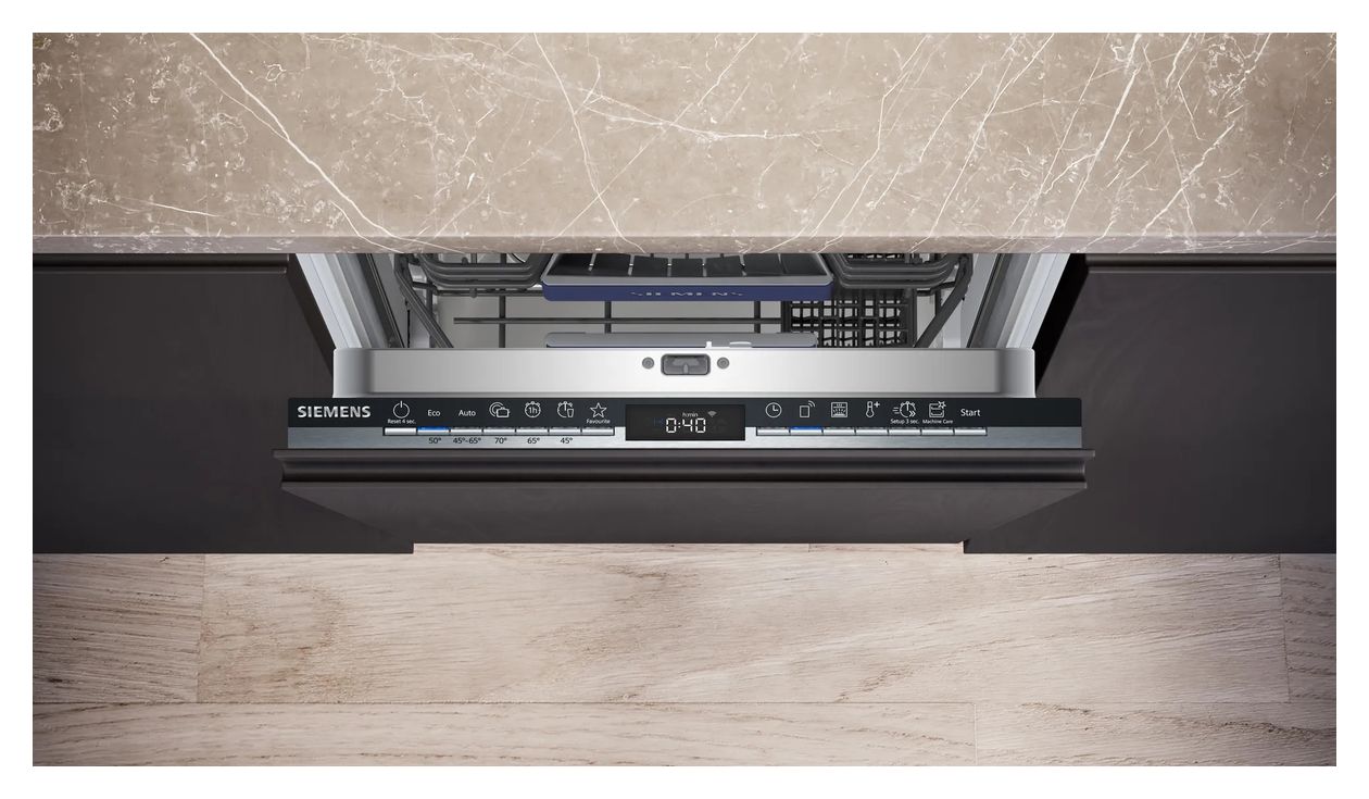 iQ300 SR63HX74KE 45 cm Geschirrspüler vollintegriert (ohne Front) Leise 10 Maßgedecke aquaStop Funktion Wärmetauscher 