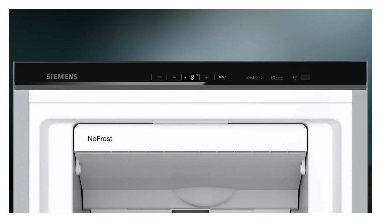 iQ500 GS36NAIDP 242 l Gefrierschrank 183 kWh Jahr NoFrost  (Edelstahl) 