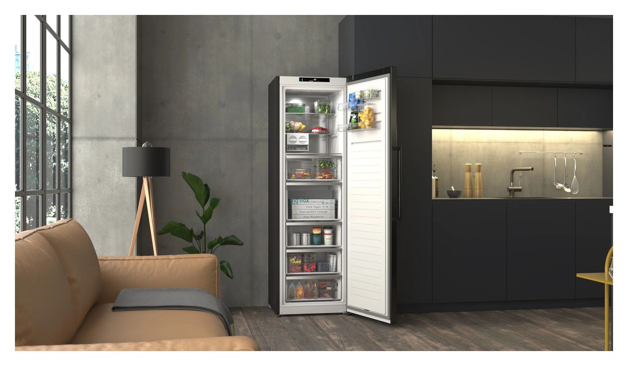 iQ500 GS36NAXCG 334 l Gefrierschrank 171 kWh Jahr NoFrost  (Schwarz) 