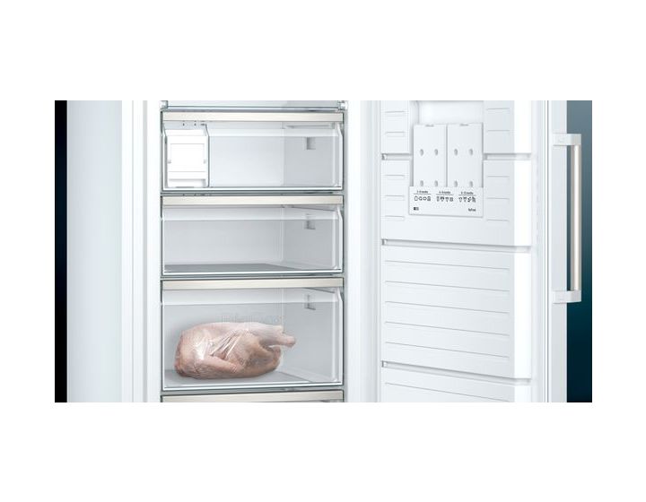 iQ500 GS58NAWDV 366 l Gefrierschrank 222 kWh Jahr NoFrost  (Weiß) 