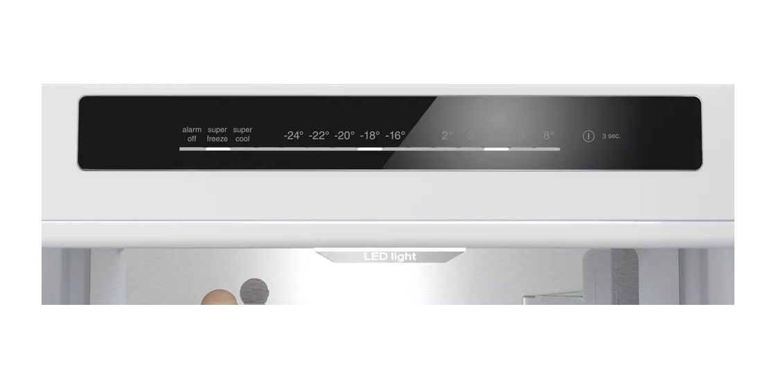 iQ500 KG39N4X1F 260 l / 103 l Kühl-Gefrierkombi freistehend NoFrost 101 kWh Jahr  (Gebürsteter Stahl) 