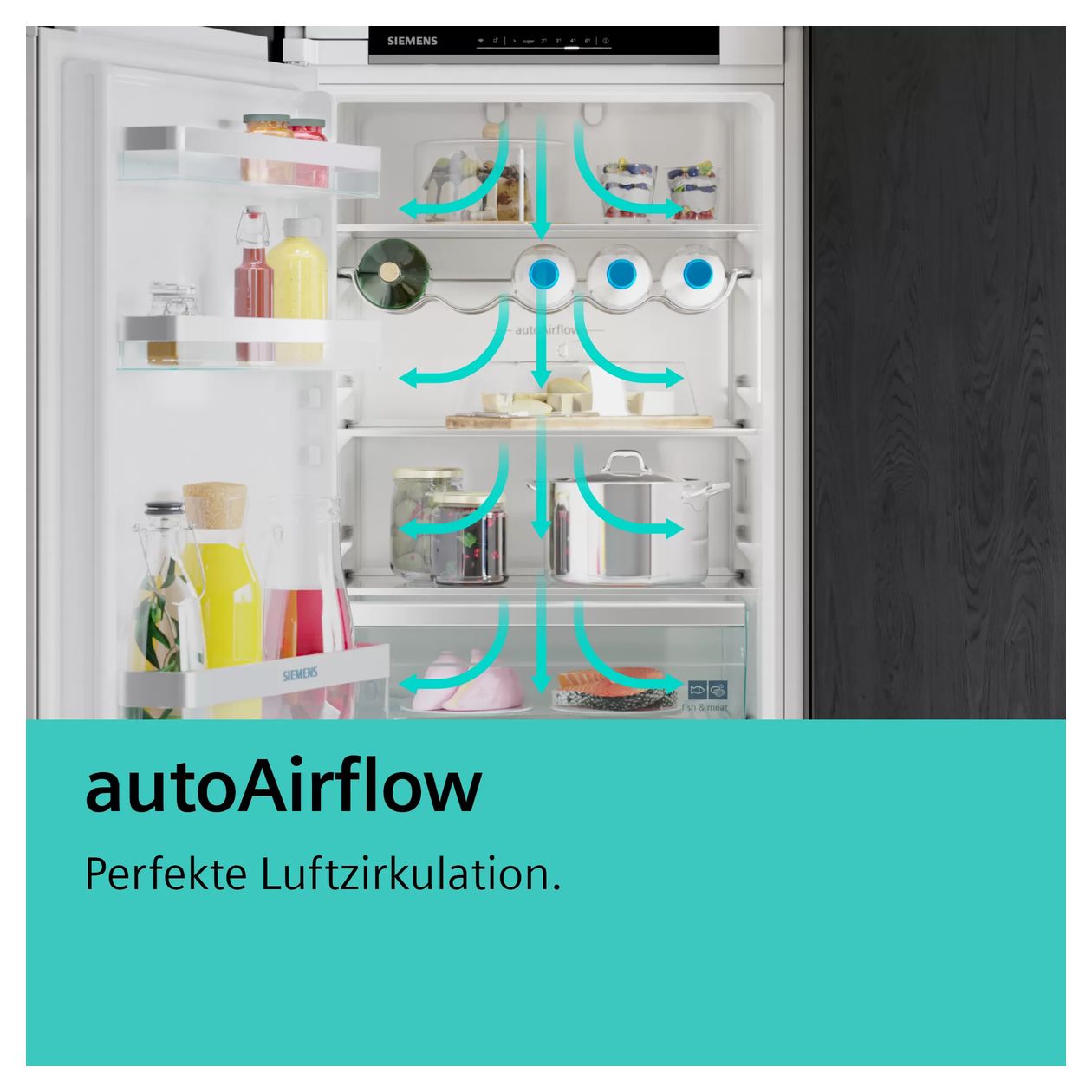 iQ500 KI41REDD1 204 l Einbaukühlschrank EEK: D 81 kWh Jahr 