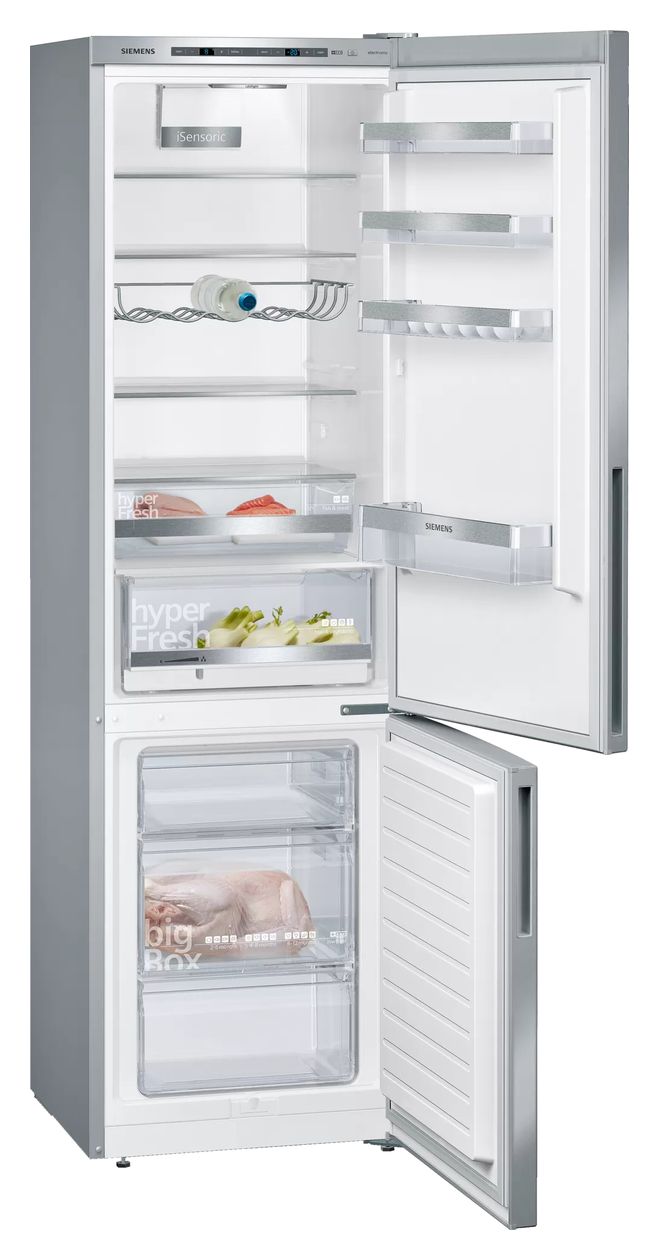 iQ500 MK69KGSLCA 249 l / 94 l Kühl-Gefrierkombi freistehend 149 kWh Jahr  (Metallisch) 