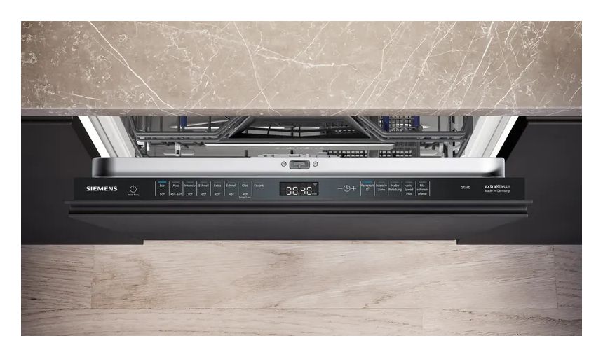 iQ500 SN65EX00BD 60 cm Geschirrspüler vollintegriert (ohne Front) Sehr leise 13 Maßgedecke aquaStop Funktion Wärmetauscher 